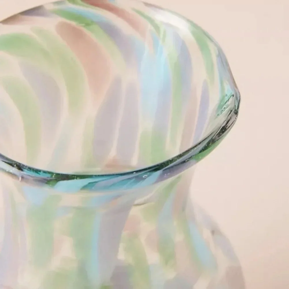 NWT Anthropologie Flor  Glass Pitcher